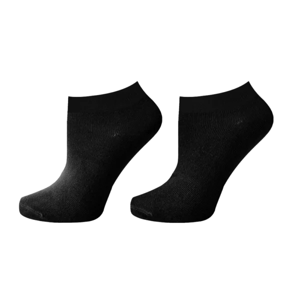 Класически черни памучни чорапи